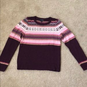 The Limited Jeweled Holiday Sweater